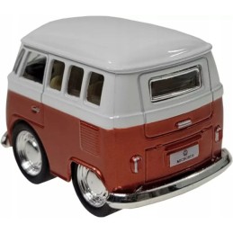 VW bus mini toy car with drive, 5 cm