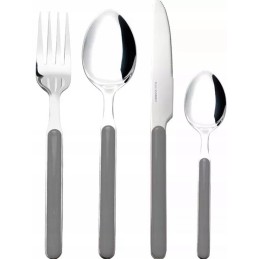 Camping cutlery in a steel outwell case, 16 pcs