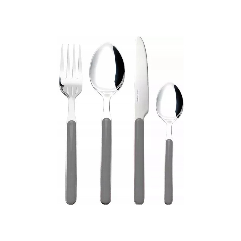 Camping cutlery in a steel outwell case, 16 pcs