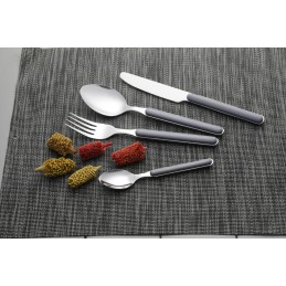 Camping cutlery in a steel outwell case, 16 pcs