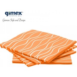 Orange paper napkins, 20 pcs. Gimex melamine