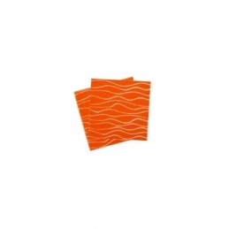 Orange paper napkins, 20 pcs. Gimex melamine