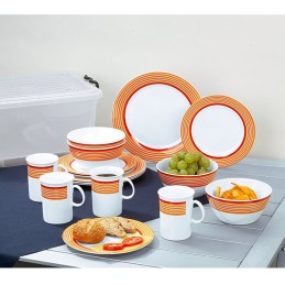 Orange paper napkins, 20 pcs. Gimex melamine