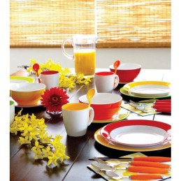 Orange paper napkins, 20 pcs. Gimex melamine