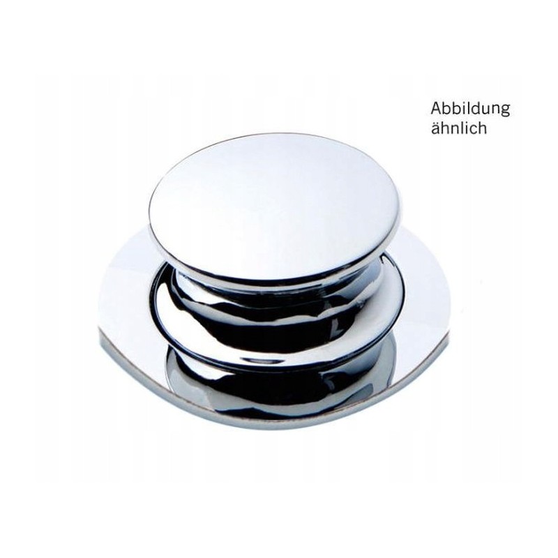 Button for the furniture lock of a camper trailer