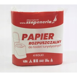 Dissolvable toilet paper, camper, bio toilets