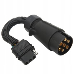 7 pin EU trailer cable adapter plug