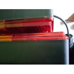 Lamps set of agricultural tow truck trailers ready 7 5