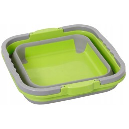Brunner Cleo foldable silicone bucket, 13 l