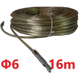 6mm customs rope attached to a 16m bus truck tarpaulin