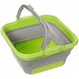 Brunner Cleo foldable silicone bucket, 13 l