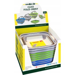 Brunner Cleo foldable silicone bucket, 13 l