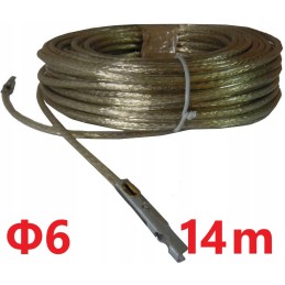 6mm customs rope attached to a 14m bus truck tarpaulin