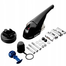 Ball hitch with stabilizer Knott KS30 tube 35 50mm for trailer 3000kg