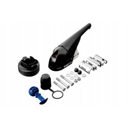 Ball hitch with stabilizer Knott KS30 tube 35 50mm for trailer 3000kg