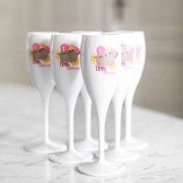 glass of kitten pusheen cheers no 1 koziol