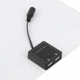 Waterproof silicon solar panel plate