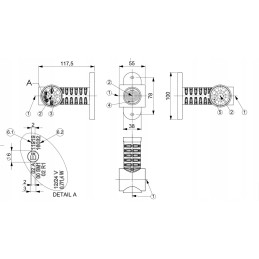 LED tow truck trailer marker lamp