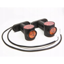 Triple LED marker on a long boom