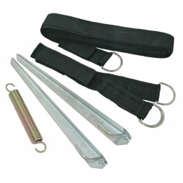 Windproof tension for the awning, storm strip