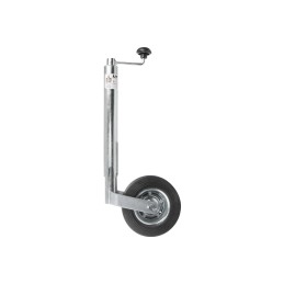 Support wheel for trailer, unitrailer maneuvering wheel 150 kg