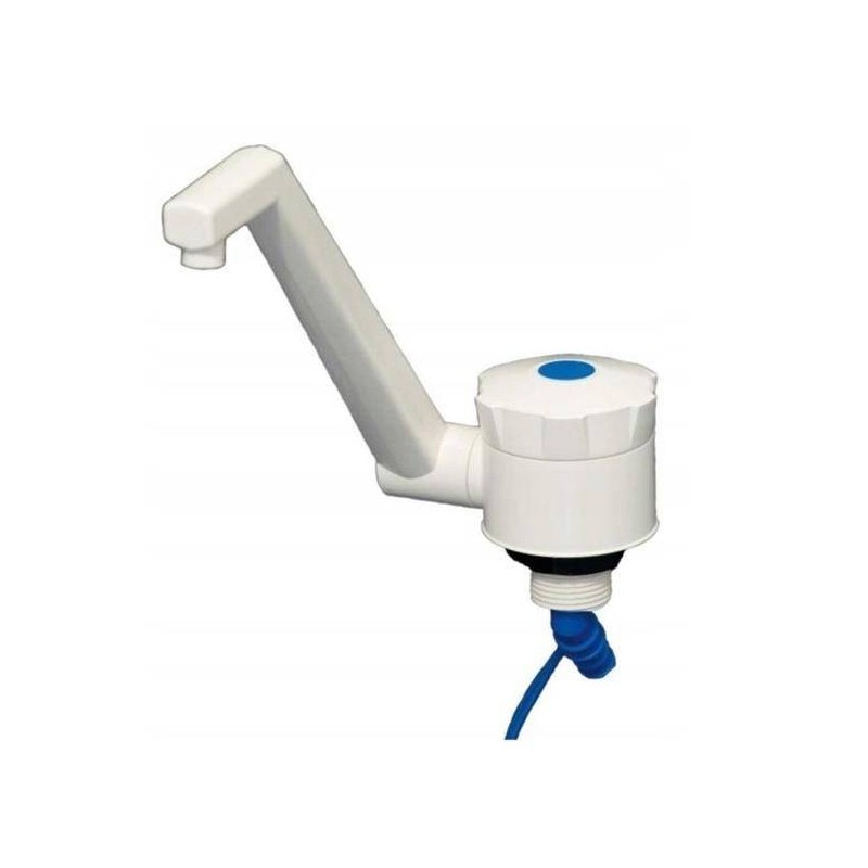 Cold water tap for a boat trailer