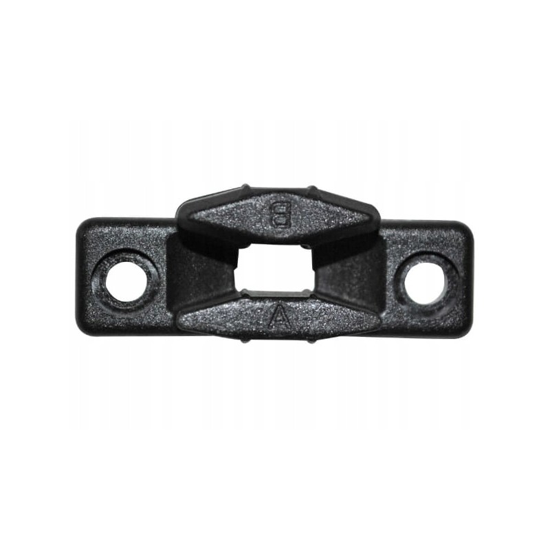 Trailer window handle lock, 1 piece polyplastic