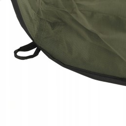 Folding waste bin 31 5 x 38 3 cm green