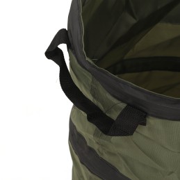 Folding waste bin 31 5 x 38 3 cm green