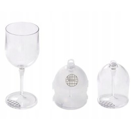 Isabella wine glass, foldable, 2 pcs, in cover