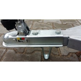 Base, hitch drawbar support, wheel support