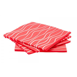 Gimex melamine red paper napkins, 20 pcs