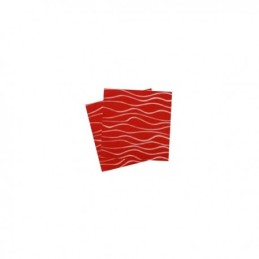 Gimex melamine red paper napkins, 20 pcs
