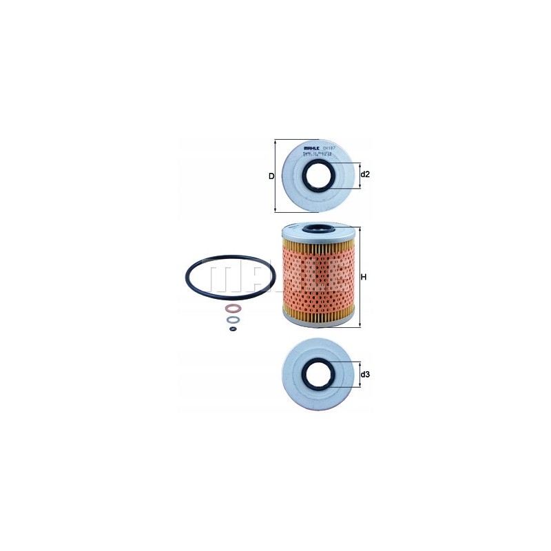 Knecht OX 187d oil filters