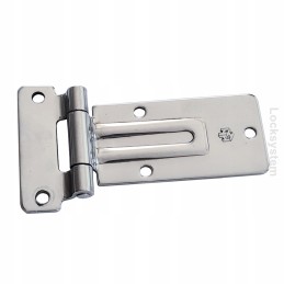 Side door hinge 174x62, stainless steel