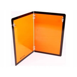 Ard board, foldable, lockable