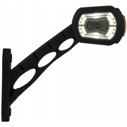 LED marker lamp, 3 functional, 12 24v, left, with a long boom