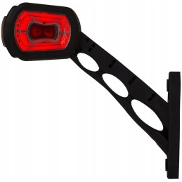 LED marker lamp, 3 functional, 12 24v, left, with a long boom