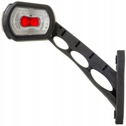 LED marker lamp, 3 functional, 12 24v, left, with a long boom