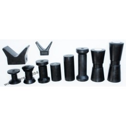 Roller v keel 240 mm boat trailer promotion rubber