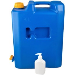 Water tank canister, 20l tank, tap, dispenser