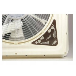 Roof window 40 turbo vent crystal fiamma