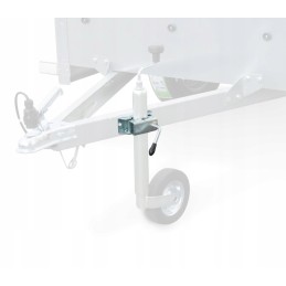 Support wheel clamp for winterhoff trailer 48mm