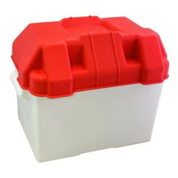 Tourist battery container for a Haba camper