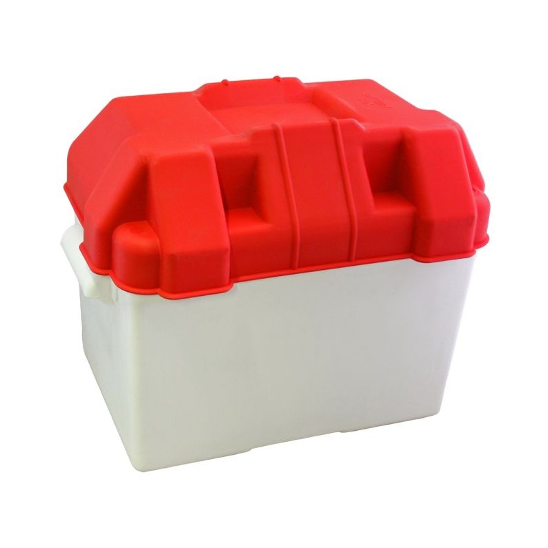 Tourist battery container for a Haba camper