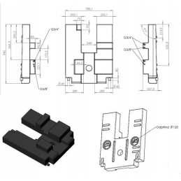Water tank clean and dirty tank 67 l master