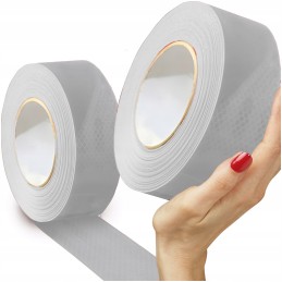10 m self-adhesive contour reflective tape, white