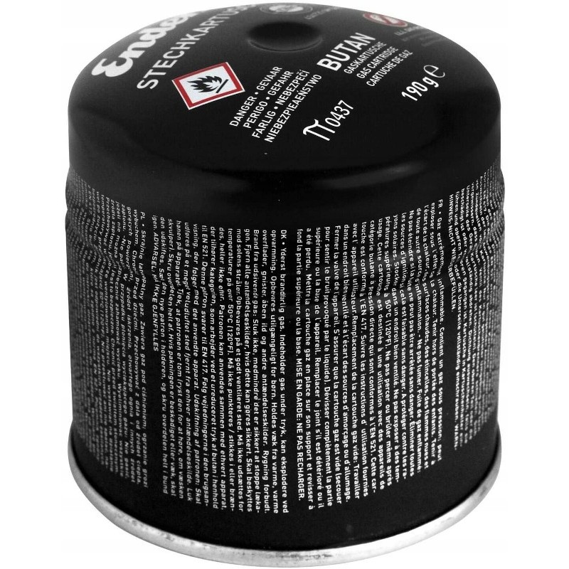 Cartouche, pierced Enders gas cartridge, 190 g