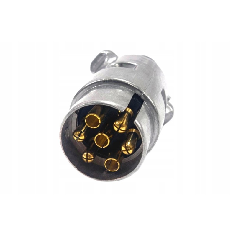 7-pin plug for an aluminum trailer hitch
