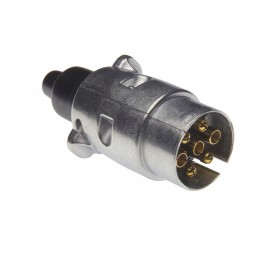 7-pin plug for an aluminum trailer hitch